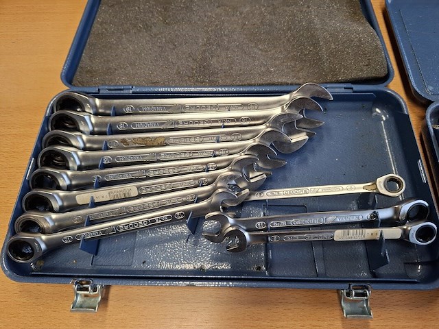 2x steek/ring sleutelset gedore - afbeelding 2 van  3