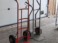 2x steekwagen met luchtbanden - afbeelding 1 van  5