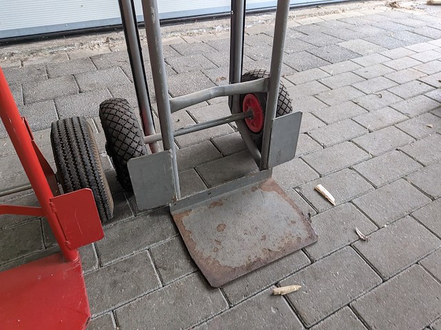 2x steekwagen met luchtbanden - afbeelding 3 van  5