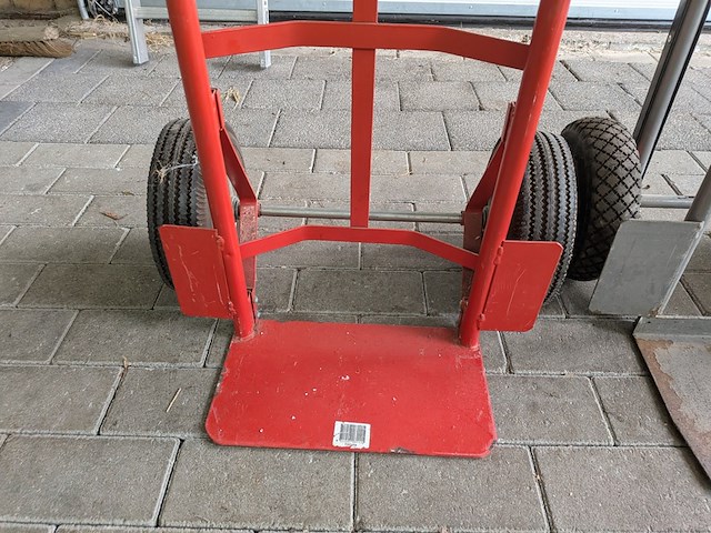 2x steekwagen met luchtbanden - afbeelding 4 van  5