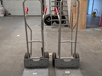 2x steekwagen op luchtbanden fetra