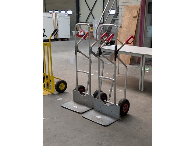 2x steekwagen op luchtbanden fetra - afbeelding 2 van  6