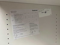 2x steelcase - lage houten roldeurkast - afbeelding 4 van  6