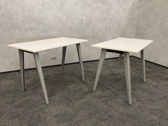 2x steelcase - vergadertafel 140x80 - barhoogte - afbeelding 8 van  9