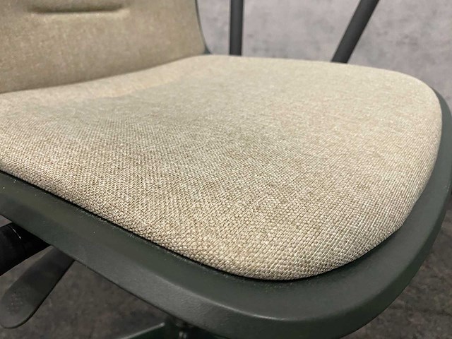 2x steelcase cavatina - bureaustoel groen/beige - afbeelding 2 van  16