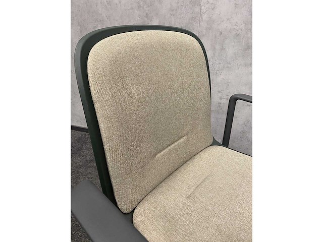 2x steelcase cavatina - bureaustoel groen/beige - afbeelding 3 van  16