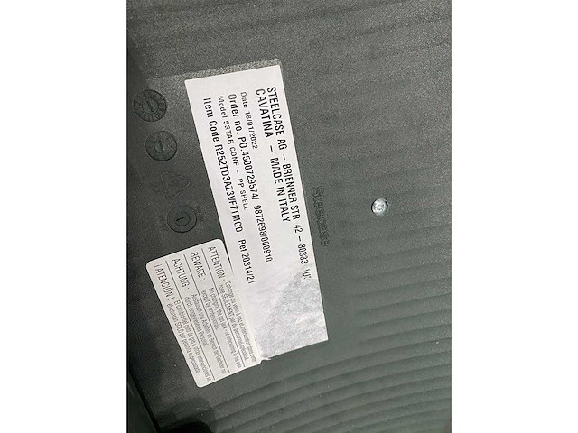 2x steelcase cavatina - bureaustoel groen/beige - afbeelding 4 van  16