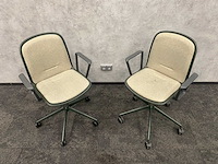 2x steelcase cavatina - bureaustoel groen/beige - afbeelding 8 van  16