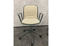 2x steelcase cavatina - bureaustoel groen/beige - afbeelding 11 van  16