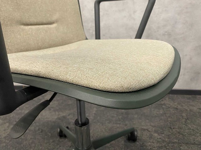 2x steelcase cavatina - bureaustoel groen/beige - afbeelding 16 van  16