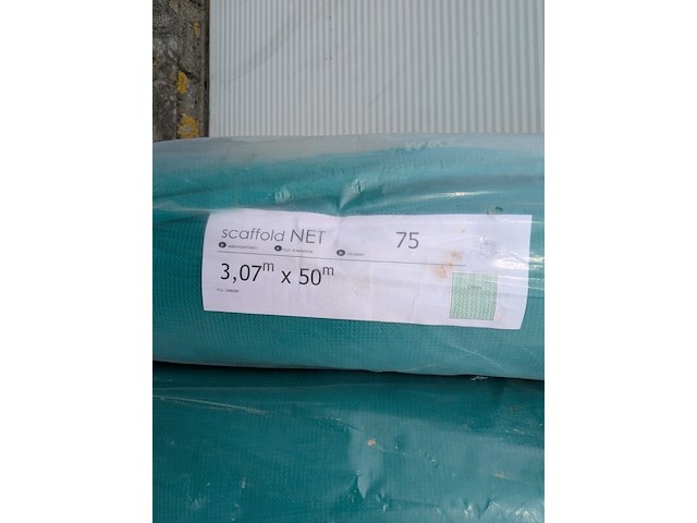 2x steigernet, scaffold, net 75 - afbeelding 4 van  4