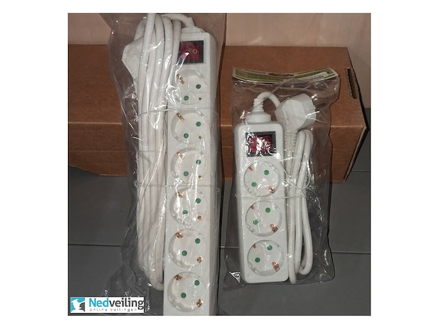 2x stekkerblok - afbeelding 3 van  3
