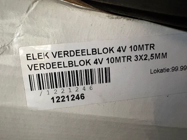 2x stekkerdoos socketmaster 3x 2,5mm², 10 mtr, qwattpro - afbeelding 6 van  6