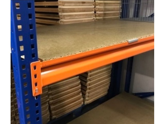 2x stelling, blauw, oranje - afbeelding 2 van  3
