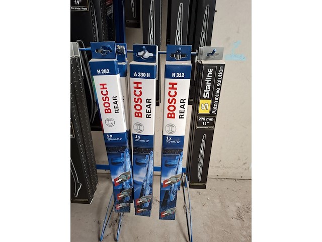 2x stelling met ruitenwissers o.a. bosch, starline - afbeelding 6 van  9