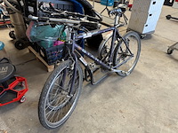 2x step met racefiets o.a. giant - afbeelding 1 van  4