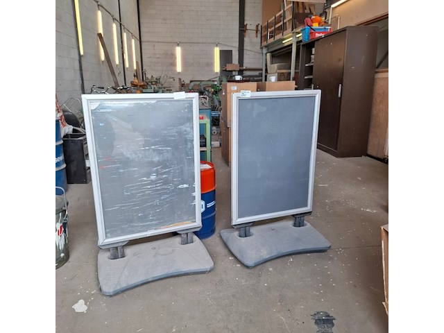 2x stoepbord - afbeelding 1 van  4