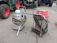 2x stofzuiger, nilfisk en brown