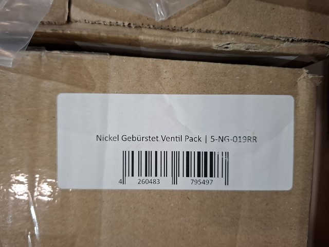 2x stopkraan brauer, inbouw, rvs geborsteld - afbeelding 6 van  6