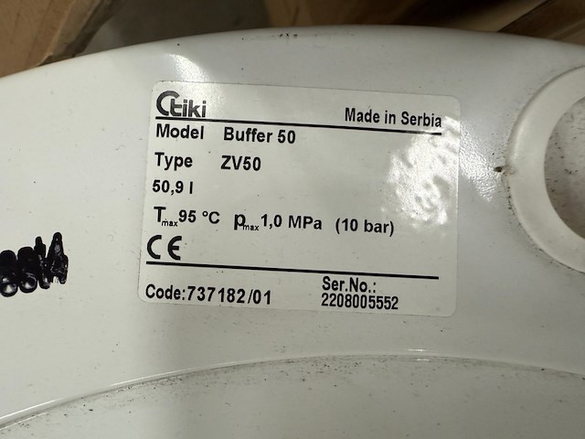 2x straal buffervat ctiki, buffer 50, zv50 - afbeelding 4 van  5