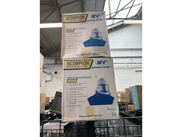 2x straalhelm, scorpion - afbeelding 1 van  3