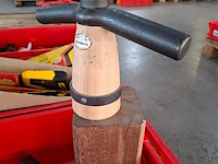 2x straathamer met tegelklopper en klos - afbeelding 2 van  3