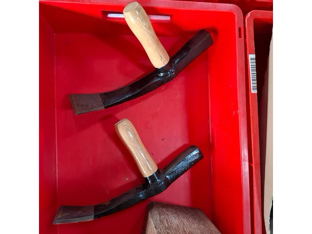 2x straathamer met tegelklopper en klos - afbeelding 3 van  3