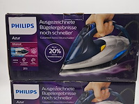 2x strijkijzer, philips, azur advanced gc4930/11 - afbeelding 1 van  5