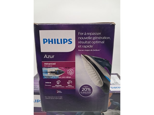 2x strijkijzer, philips, azur advanced gc4930/11 - afbeelding 4 van  5