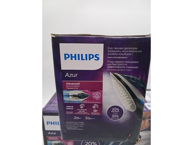 2x strijkijzer, philips, azur advanced gc4930/11 - afbeelding 5 van  5