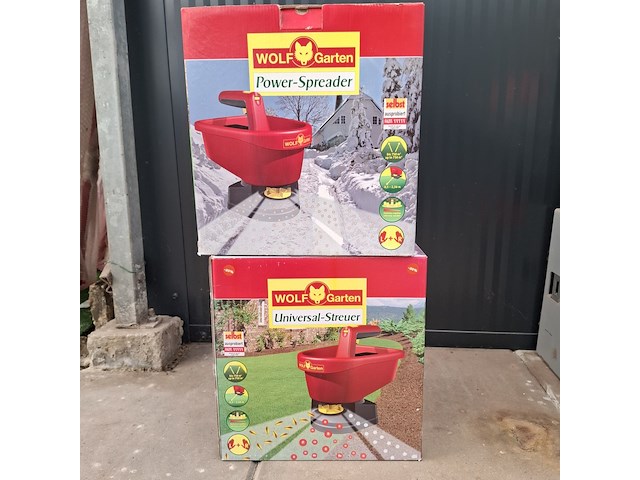 2x strooier, wolf garten - afbeelding 1 van  3