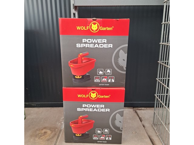 2x strooier, wolf garten - afbeelding 1 van  2