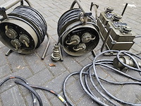 2x stroom haspels en een stroom verdeelkasten 3x 25 am - afbeelding 1 van  11