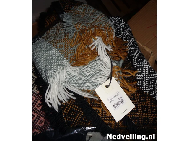 2x structuur sjaal - afbeelding 1 van  3