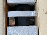 2x studioflitser, professional cine, de-150b, grijs / chroom - afbeelding 4 van  6