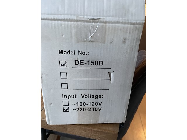 2x studioflitser, professional cine, de-150b, grijs / chroom - afbeelding 5 van  6