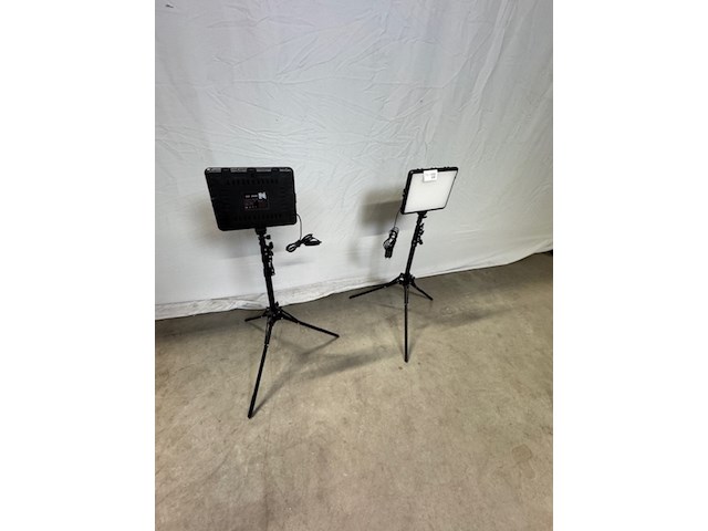 2x studioverlichting niceveedi, nv12-p1, op statief - afbeelding 3 van  3