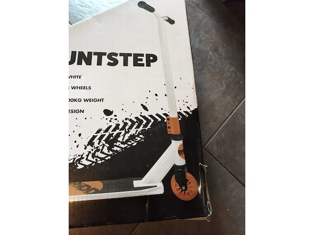 2x stuntstep, ridd en ride, wit en zwart mat - afbeelding 3 van  6