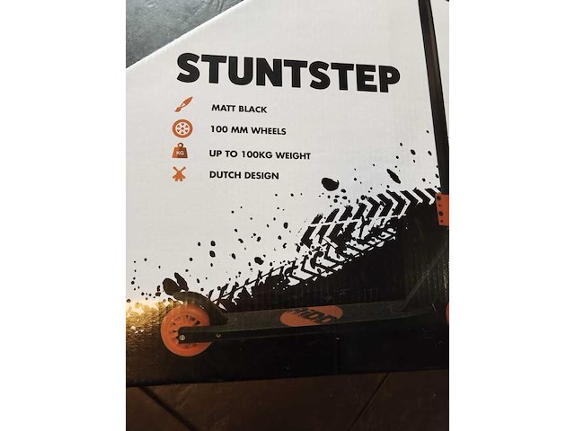 2x stuntstep, ridd en ride, wit en zwart mat - afbeelding 6 van  6
