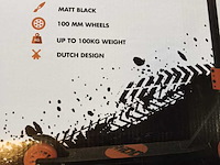 2x stuntstep, ridd en ride, wit en zwart mat - afbeelding 6 van  6