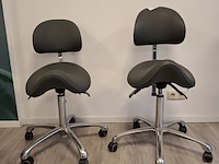 2x tabouret met rugleuning naggura - afbeelding 1 van  8