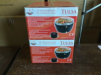 2x tafel barbecue op houtskool, el fuego, tulsa, groen - afbeelding 2 van  3