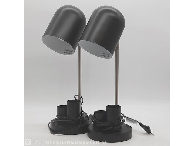 2x tafel lamp en 1x hanglamp o.a. maisons du monde, 405684 - afbeelding 1 van  7