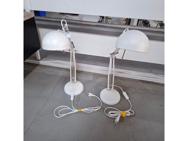 2x tafellamp, ikea, forsa - afbeelding 2 van  4