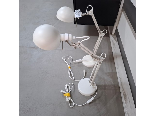 2x tafellamp, ikea, forsa - afbeelding 3 van  4