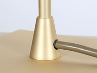 2x tafellamp messing e14 fitting touch on/off, steinhauer, ancilla 3102me, goud, 2026 - afbeelding 5 van  5