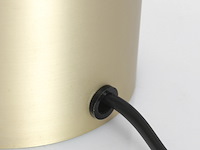 2x tafellamp – messing lamp met amber glas, steinhauer, delta 3401me, 2026 - afbeelding 5 van  5