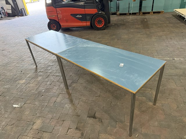 2x tafels, vepa, blauw - afbeelding 1 van  1