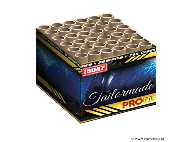 2x tailormade 36 shots 20mm cake - afbeelding 1 van  1