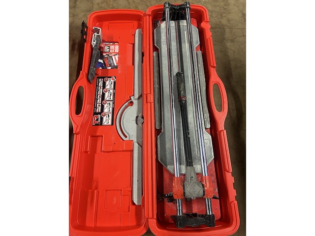 2x tegelsnijder in koffer 710 mm rubi, tr-710 - afbeelding 2 van  8